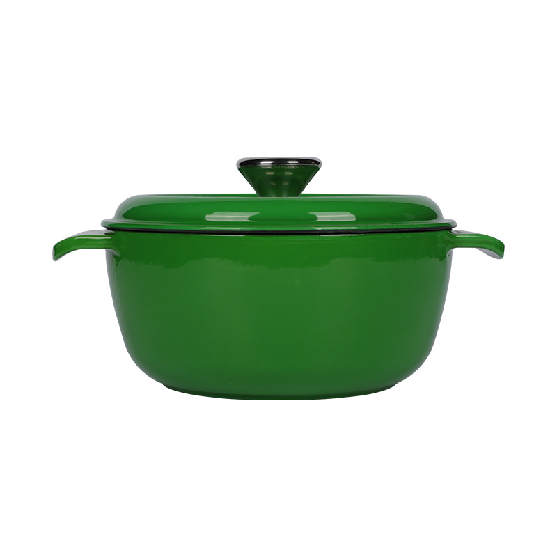 Enameled Cast Iron Household Non-stick Stock Pot