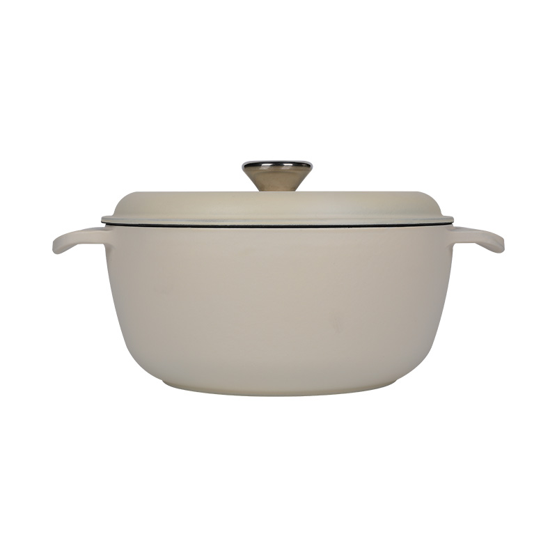 Multifunctional Cast Iron Enamel Soup Pot