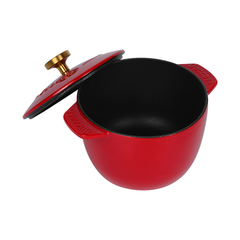 Enamel Cast Iron Dutch Oven Cocotte Rice Cooker