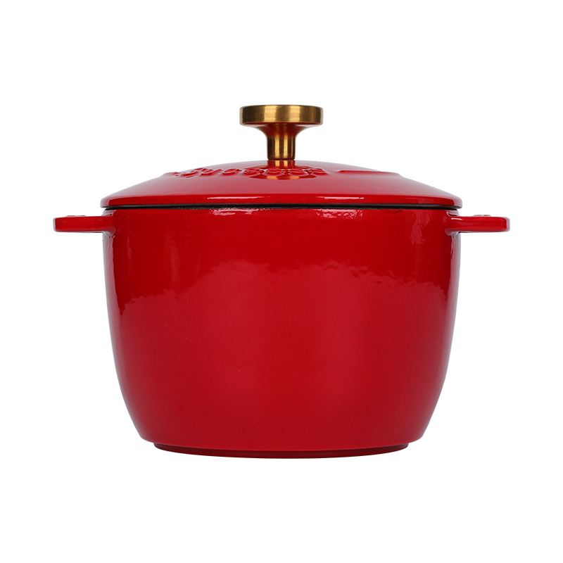 Enamel Cast Iron Dutch Oven Cocotte Rice Cooker