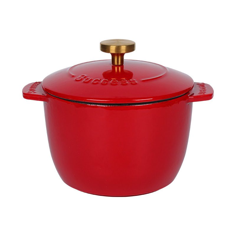 Enamel Cast Iron Dutch Oven Cocotte Rice Cooker