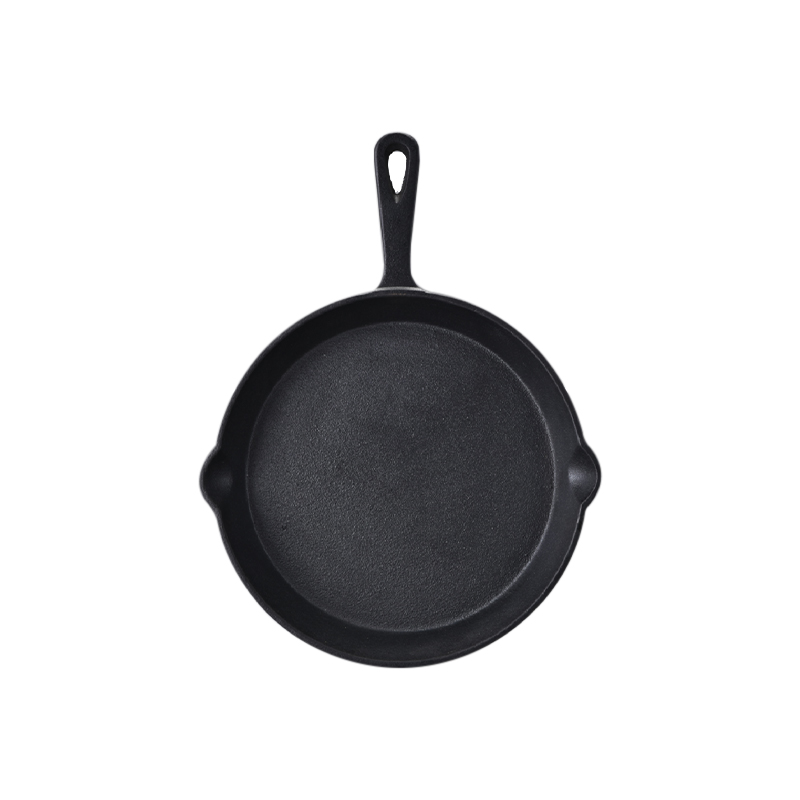 Non-stick Cast Iron Flat Bottom Frying Pan