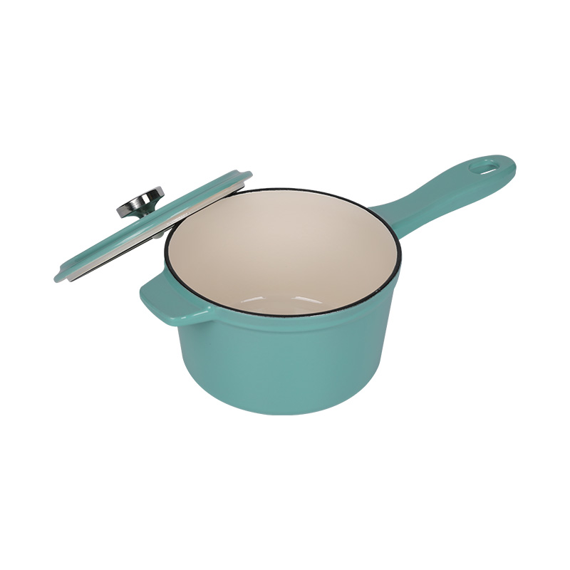 Enamel Cast Iron Milk Pot Non-Stick Saucepan