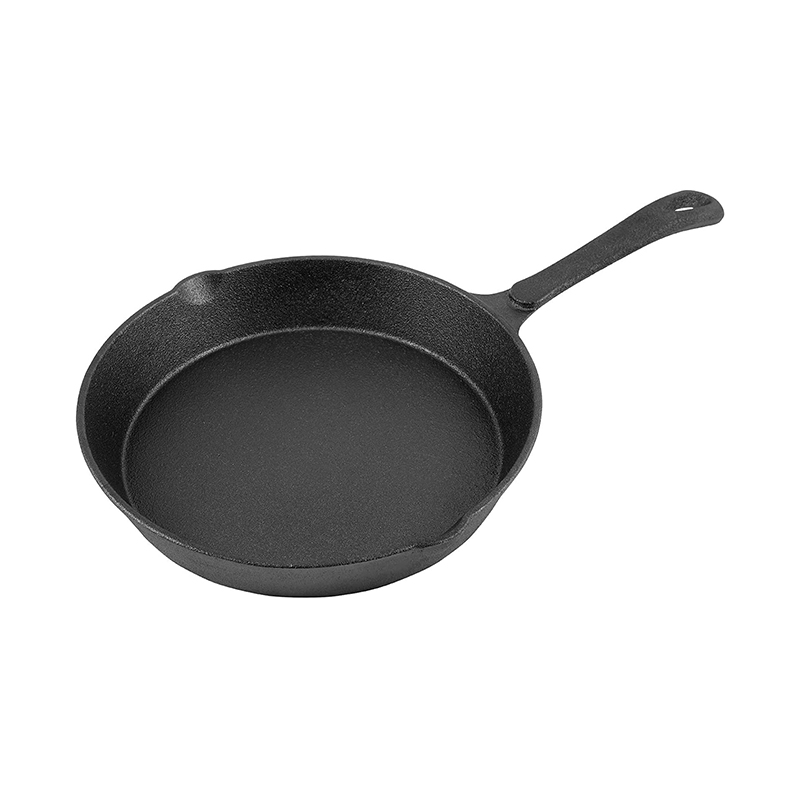 Round Cast Iron Nonstick Pizza Frying Pan