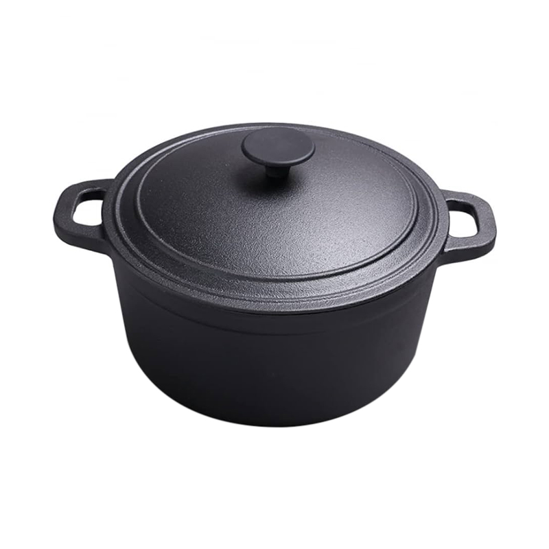 Small Household Cast Iron Soup Pot Dutch Oven